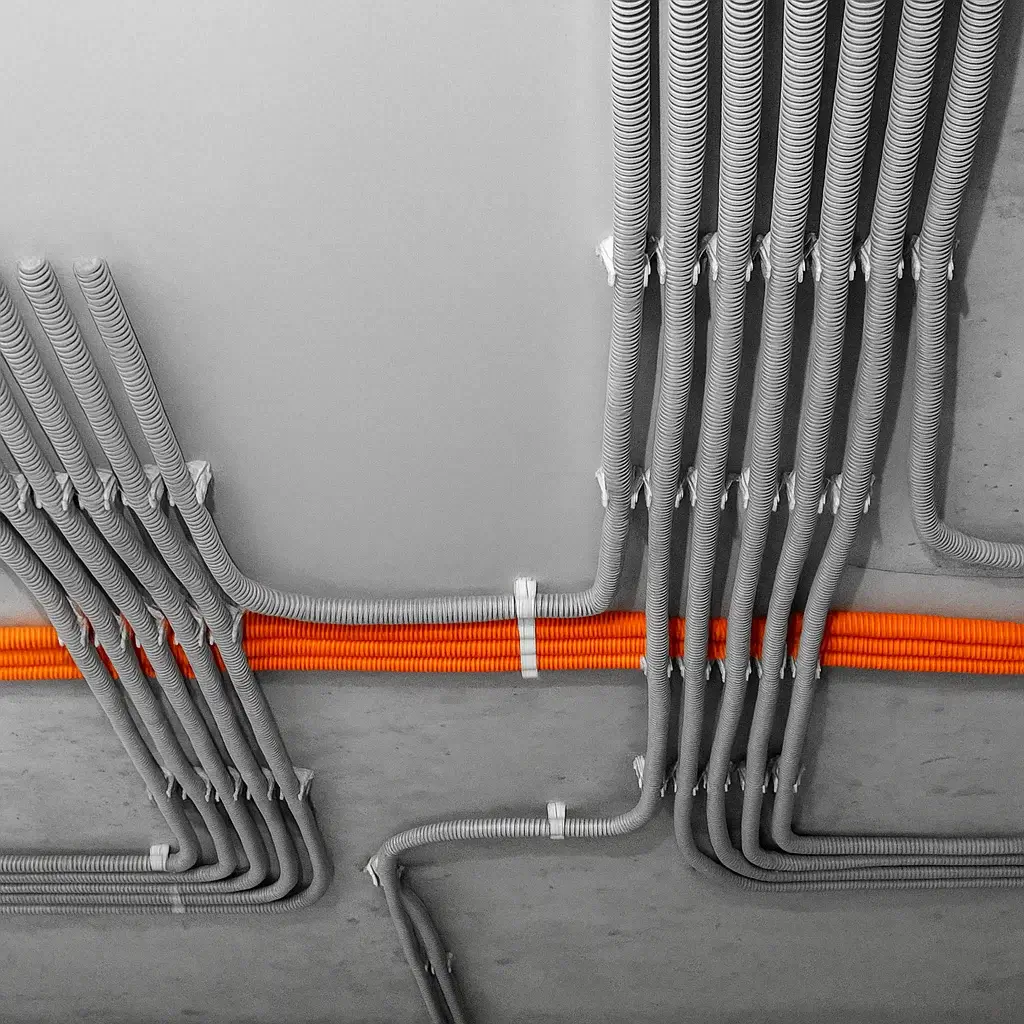 Прокладка электропровода