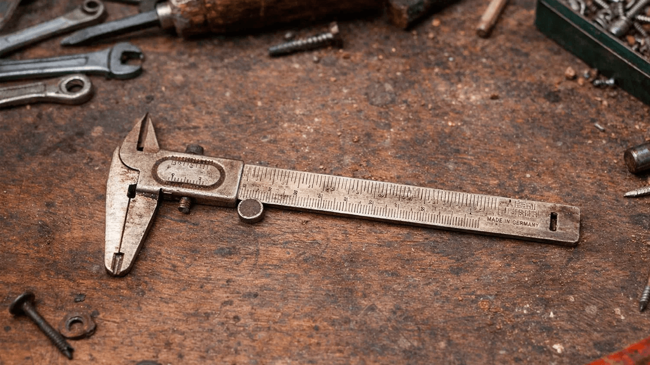 Старый штангенциркуль