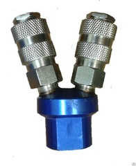 Двойник муфта евро 1/4" внутр. резьба