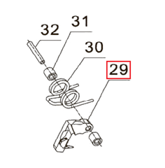 Запчасть №29 для PAG-PC84. Курок