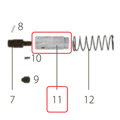 Запчасть №11 для FDPAG-H8. Закрепительная втулка ствола