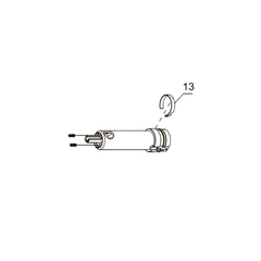 Запчасть №13 для PAG311BWT. Пружинный фиксатор