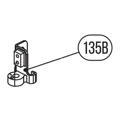 Запчасть №135B для HGSR. Направляющая предохранительного кронштейна