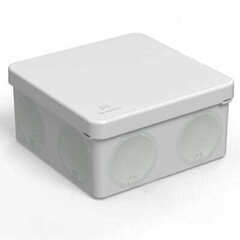 Коробка распределительная 60-0300 для прямого монтажа двухкомпонентная безгалогенная (HF) 100х100х50 (1 шт/уп) Промрукав