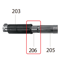 Запчасть №206 для FDPAG-H8. Ствол в сборе (4, 11)