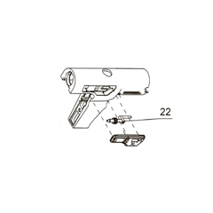 Запчасть №22 для PAG311BWT. Регулировочный винт