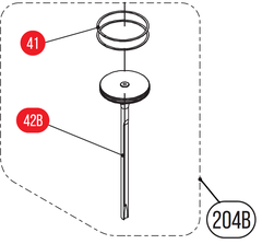 Запчасть №204B для HGSR. Боек в сборе