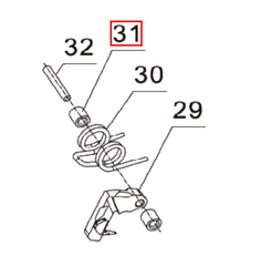 Запчасть №31 для PAG-PC84. Ролик