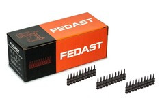 Гвозди 2.7*25 мм кованые с ребрами жесткости (1000шт/уп) FEDAST