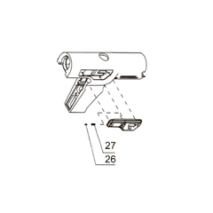 Запчасть №26 для PAG311BWT. Стальной шар D3