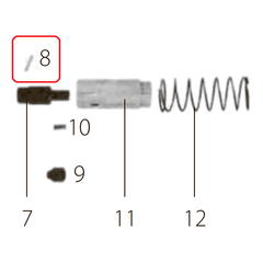 Запчасть №8 для FDPAG-H8. Цилиндрический штифт