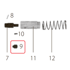 Запчасть №9 для FDPAG-H8. Стопорный штифт
