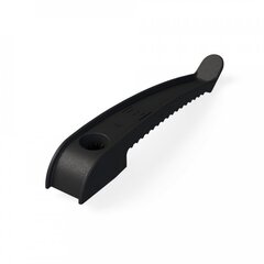 Держатель кабеля односторонний для прямого монтажа черный (20шт/уп) Промрукав