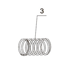 Запчасть №3 для PAG-PC84. Пружина обоймы