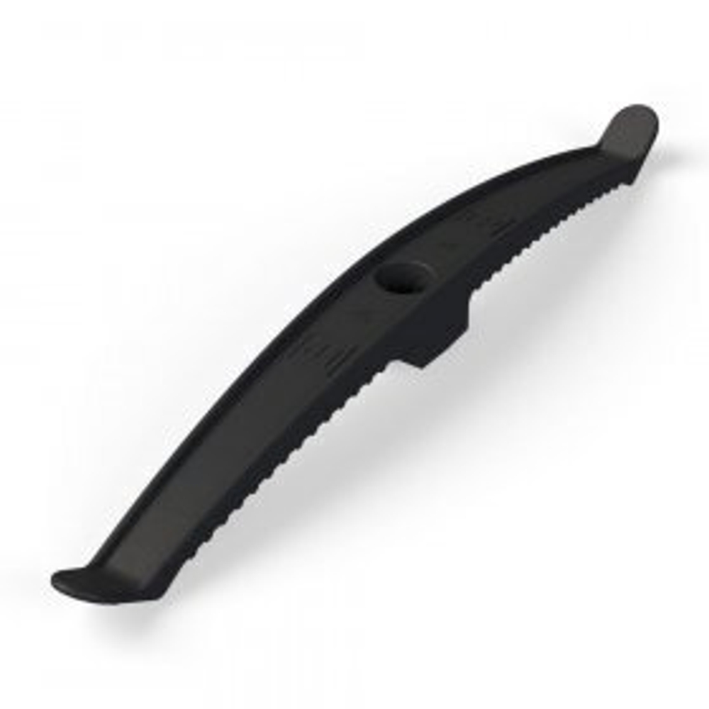 Держатель кабеля двусторонний для прямого монтажа черный (20шт/уп) Промрукав