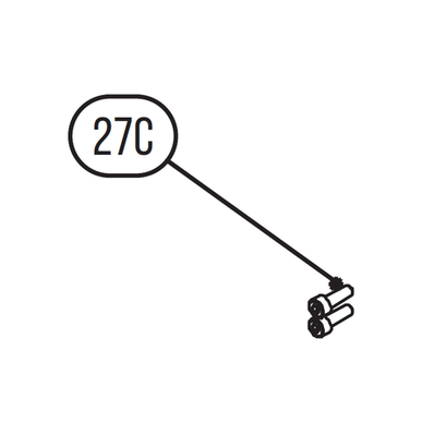 Запчасть №27C для HGSR. Болт с внутренним шестигранником.