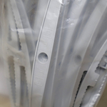 Держатель кабеля двусторонний для прямого монтажа серый (20шт/уп) Промрукав