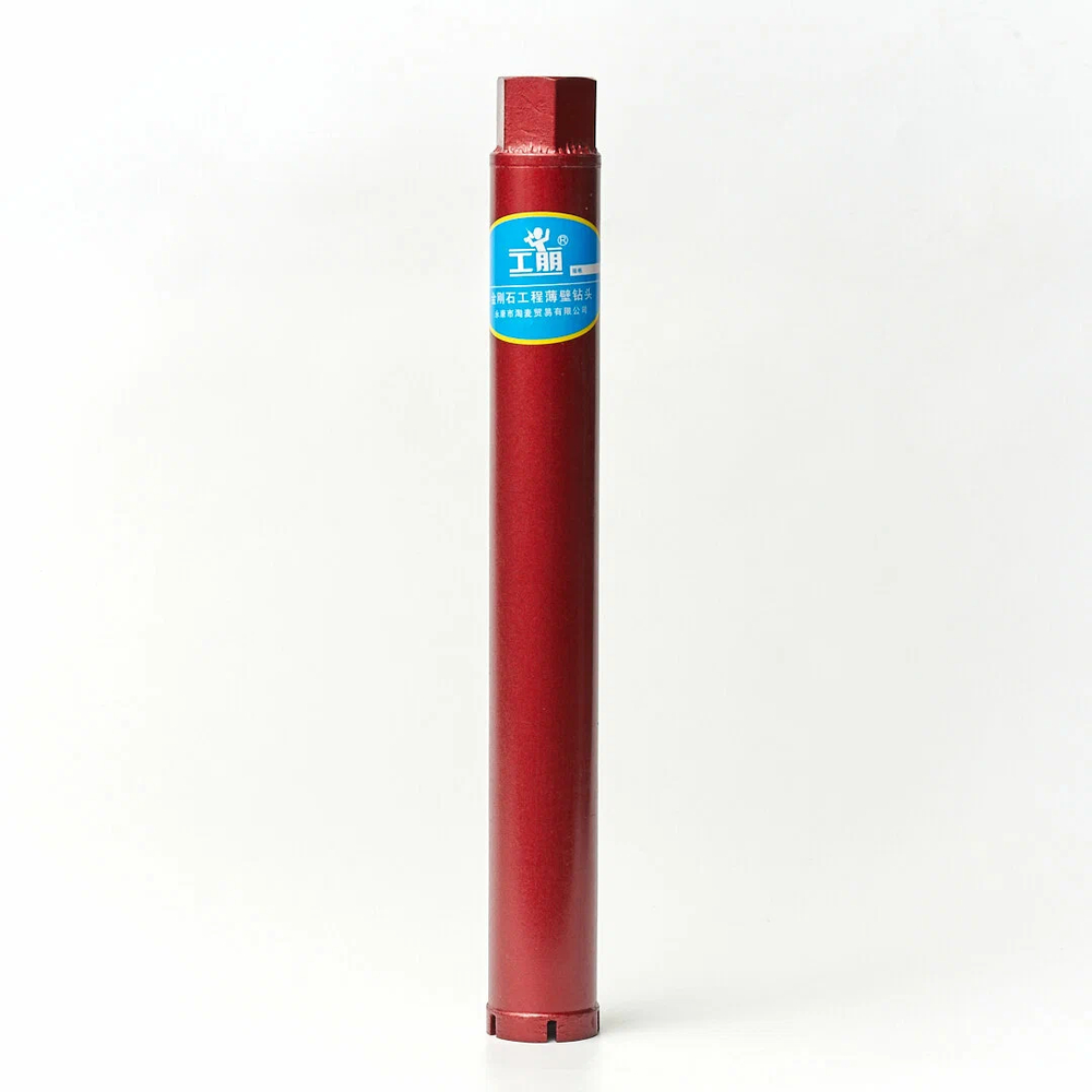 Коронка алмазная для мокрого сверления 51х370 мм, M22 FEDAST