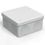 Коробка распределительная 60-0300 для прямого монтажа двухкомпонентная безгалогенная (HF) 100х100х50 (1 шт/уп) Промрукав