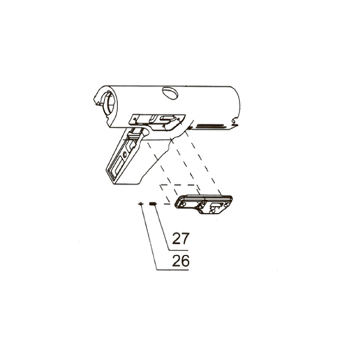 Запчасть №26 для PAG311BWT. Стальной шар D3