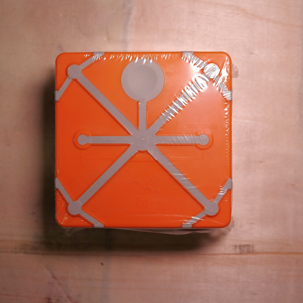 Коробка огнестойкая для о/п двухкомпонентная 60-0300-FR6.0-8 Е15-Е120 100х100х50 (1 шт/уп) Промрукав