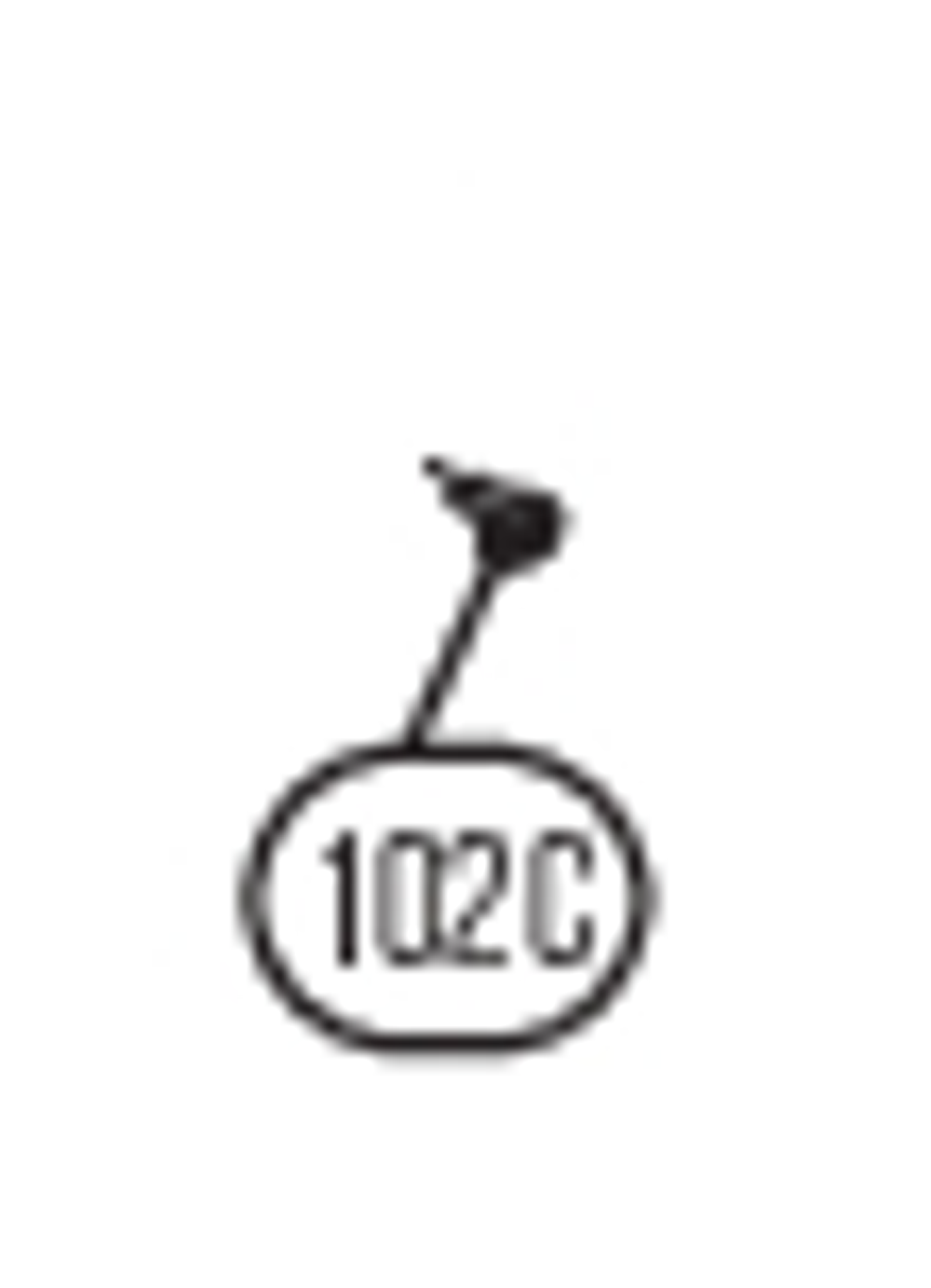 Запчасть №102C для HGSR. Болт с внутренним шестигранником