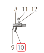 Запчасть №10 для FDPAG-Т9ZG. Ограницительный штифт