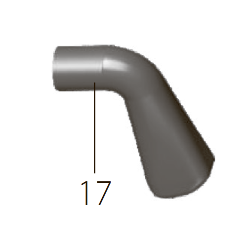 Запчасть №17 для FDPAG-Т9ZG. Рукоятка