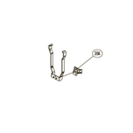 Запчасть №39A для HGSR. Фиксатор ствола