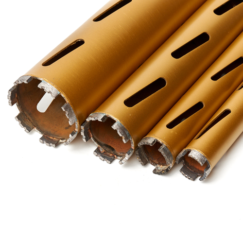 Коронка алмазная для сухого сверления 32х370 мм с боковым пылеудалением, M22 FEDAST