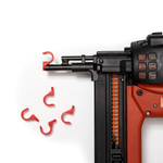 Крепеж-скоба одностороняя 16 мм (красная, 200 шт/уп) FEDAST