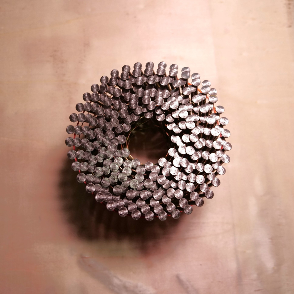 Барабанные гвозди по дереву тип CNW 28/70 BKSm (гладк., 6000шт/уп)