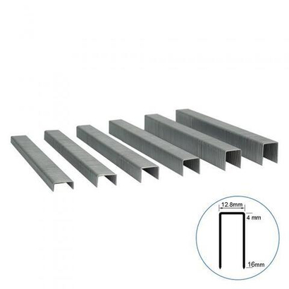 Скобы обивочные для тканей тип 80 (12 мм, 21GA, 380, A ,13500 шт/уп)