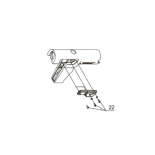 Запчасть №22 для FD301R. Винт М4х6