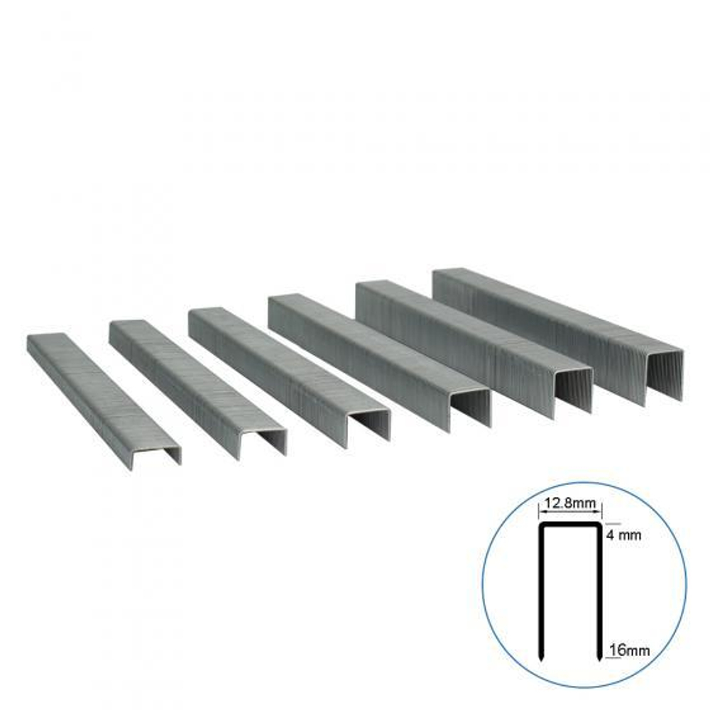 Скобы обивочные для тканей тип 80 (6 мм, 21GA, 380, A ,25200 шт/уп)