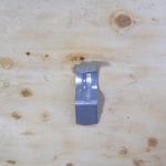 Скоба металлическая однолапковая СМО 21-22 для монтажного пистолета (без отверстий) (100 шт/уп) Промрукав