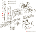 Аккумуляторный монтажный пистолет HYBEST DCSR40