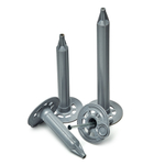 Тарельчатый дюбель гриб 200 мм с крышкой для газоблока для порох пистолета IN200-90 (50 шт/уп) FEDAST