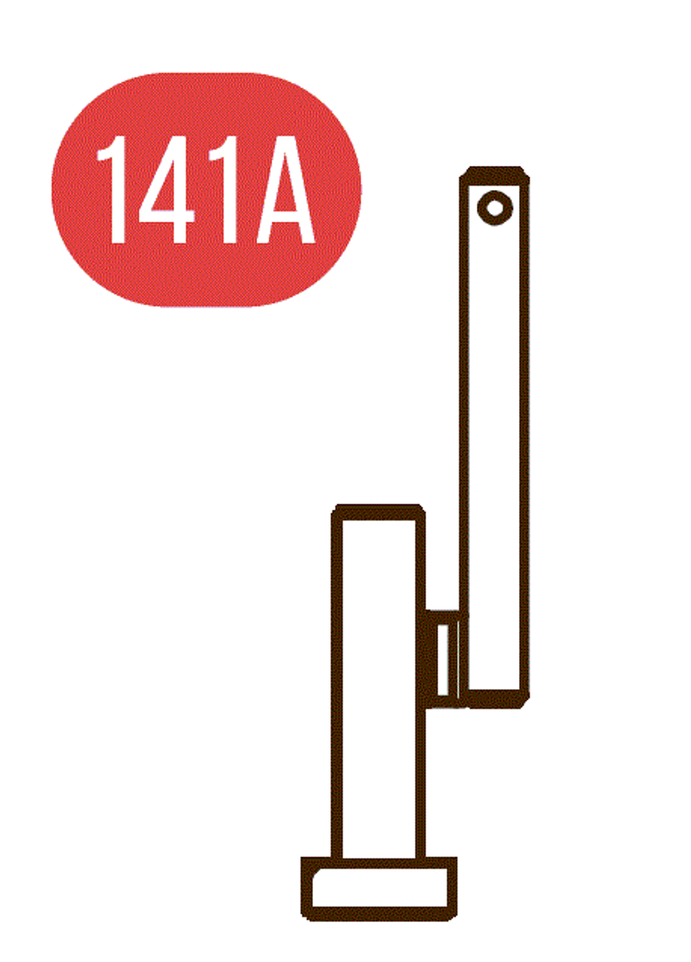 Ствол с магнитной насадкой, Запчасть №141A для HGSR. Ствол тип M.