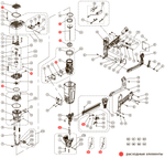 Газовый монтажный пистолет HYBEST GSR40A арт. HBGSR40A2022SV (новая версия) (1 АКБ + З/У)
