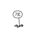 Запчасть №71C для HGSR. Скоба активации кнопки мотора