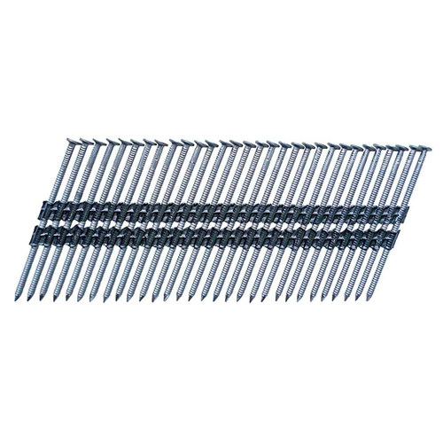 Реечные гвозди по дереву 21 градус 3,1х90 мм (кольц.накат. 3000 шт/уп) "Пневмотех"