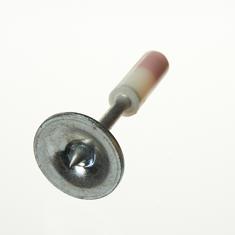 Гвозди монтажные пироксилиновые PA32- Q2 (шайба круглая, красная, 200 шт/уп) FEDAST