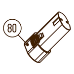 Комплект №13 для Hybest GSR40A / GBW120 / GBW200 / GFN3490B (Зарядное + АКБ x2)