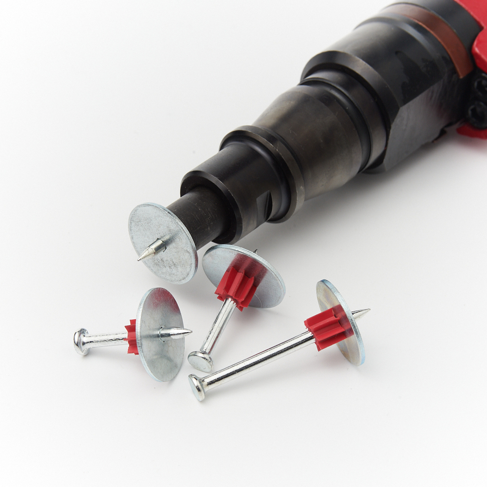 Дюбель гвозди по бетону с шайбой DNW 38 мм (100 шт./уп)