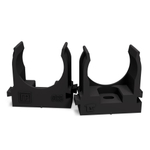 Крепеж-клипса для труб для монтажного пистолета черная д25 (100шт/уп) Промрукав