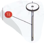 Запчасть №53 для Hybest GFN3490B. Боек