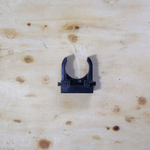 Крепеж-клипса для труб для монтажного пистолета черная д25 (100шт/уп) Промрукав