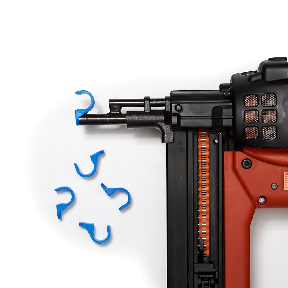 Крепеж-скоба односторонняя 16 мм (синяя, 200 шт/уп) FEDAST