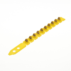 Монтажный патрон в кассете К-4 для порох. монтаж пистолетов (кал. 6,8х11 мм, желтый, 100 шт/уп) FEDAST